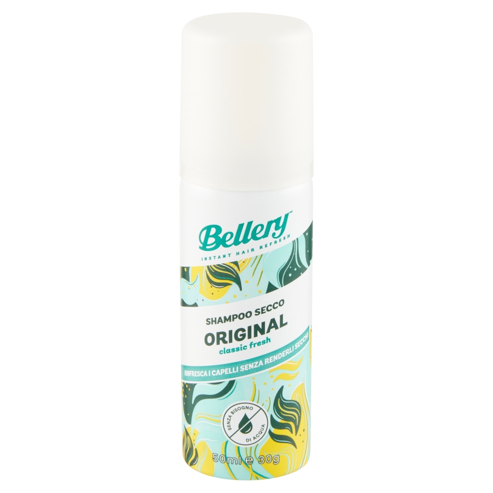 Bellery Shampoo Secco Original classic fresh 50 ml